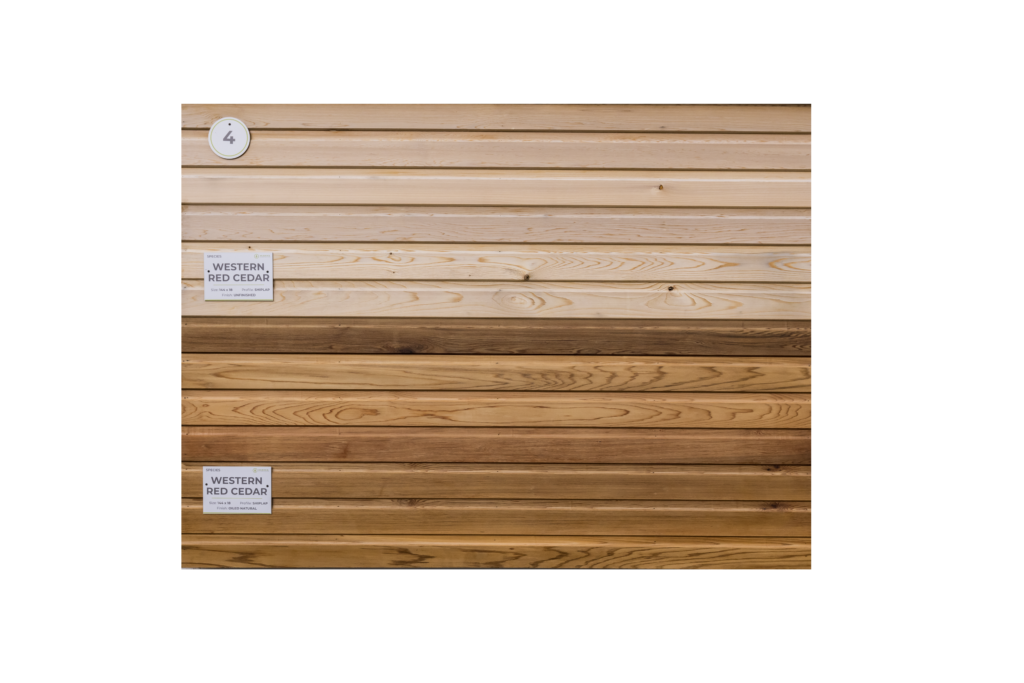 (4) Western Red Cedar Murdock Hardwood Industries Newry Country